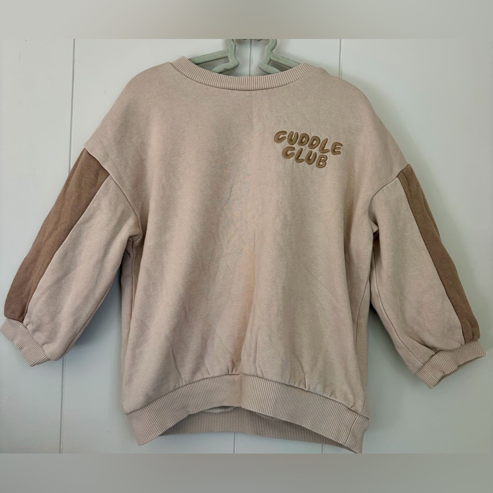 H&M cream oversized sweater